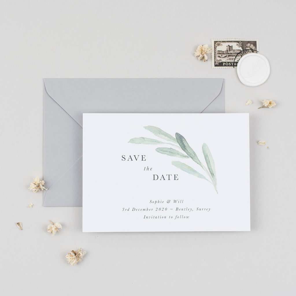 Olive You Save the Date Cards